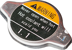 Safety and hazard durable warning label on machinery